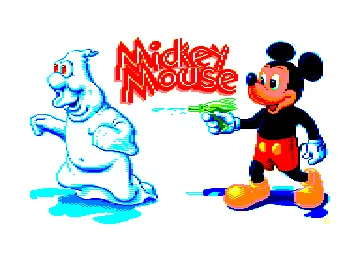 Mickey Mouse (UK) (K7) (1988) screen shot title